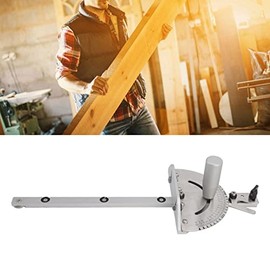 ZIZEV Table Saw Miter Gauge, High Miter Gauge, AntiCorrosion, Aluminum, RustResistant, WearResistant for Carpenter for Cutting, Miter Table Saw Miter System