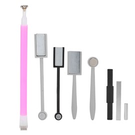8pcs Professional Nail Polish Magnetic Stick UV Gel Polish Magnet Pen Manicure Tool