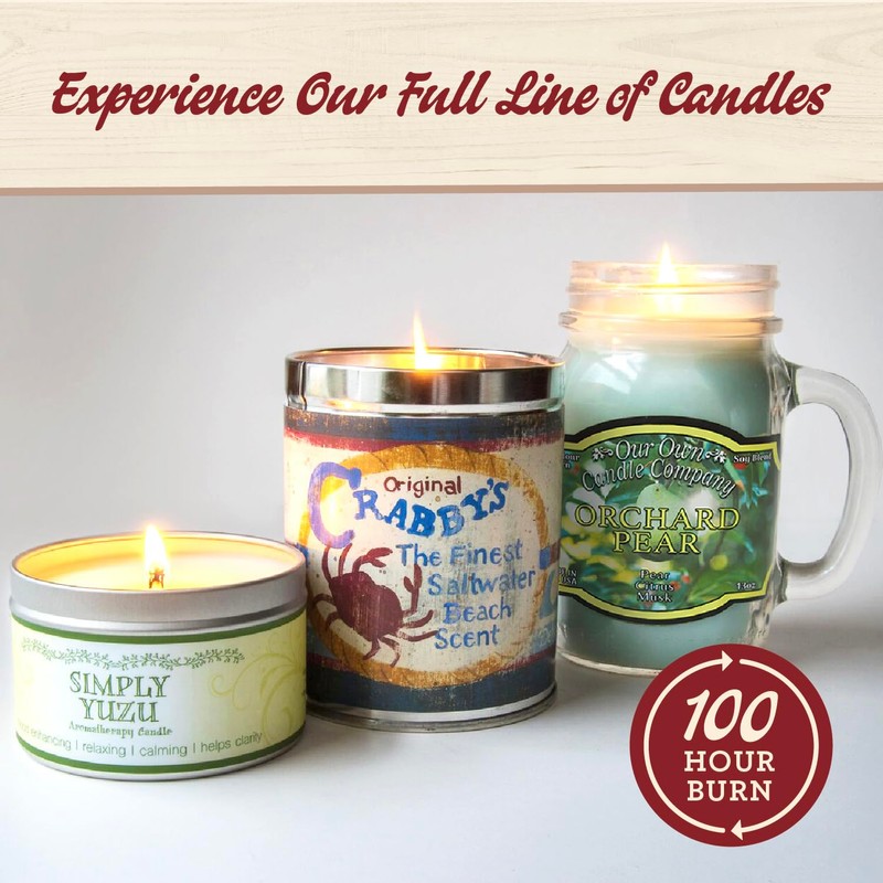 Our Own Candle Company, Blueberry Pie Scented Mason Jar Candle,