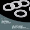sourcing map PTFE Flat Washers 24mm OD 16mm ID 2mm