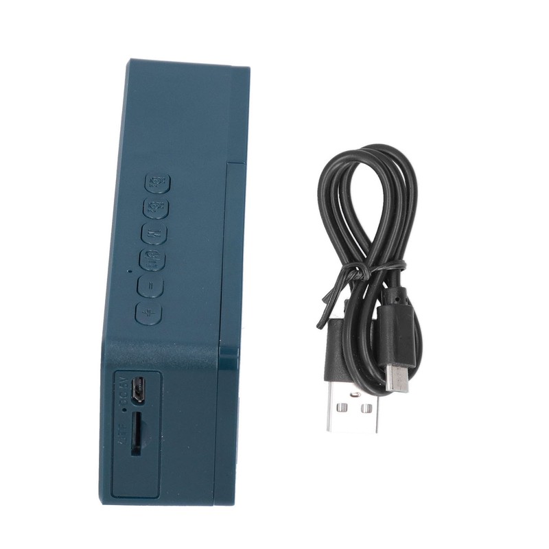 EG-010 Bluetooth Clock Speaker with LED Mirror Portable Drop Proof