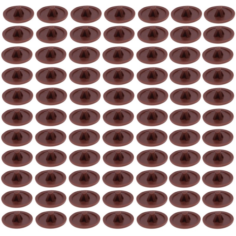 Keple Red Wood Plastic Сap Сovers for Screws with Phillips,