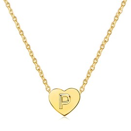 SBI Jewelry Letter Heart Gold Jewellery for Women Love Name Choker Gift Necklace for Friends Family Anniversary Birthday Mothers Day