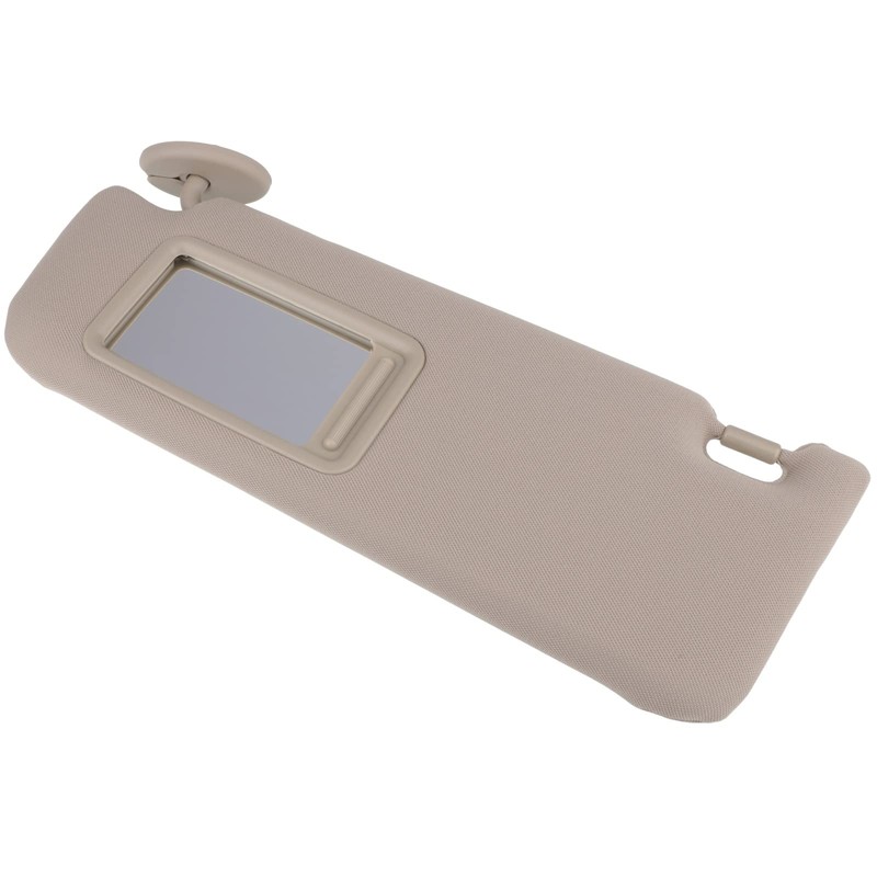ECCPP 74320-06610-B1 Left Driver Side Sun Visor with Mirror Fit