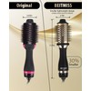 Blow Hair Dryer Brush: Detachable 4-in-1 with Ionic Technology, Brush-Blow-Dryer