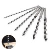 STARVAST Auger Drill Bit Set, 6-Piece Wood Drill Bit Long