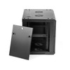 Rosewill 9U Server Rack Enclosure with Glass Door, Locks, &