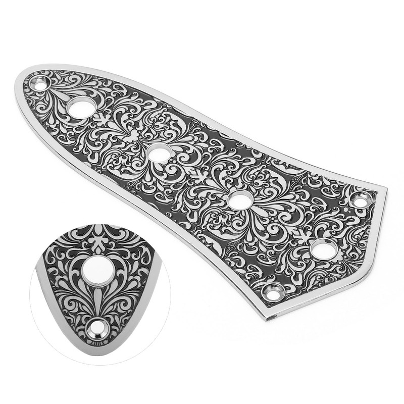 Bass Control Plate Aluminum Alloy Carved Board Volume Switch for