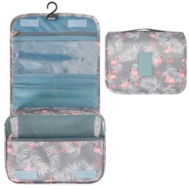 Kulturbeutel Herren & Damen Reise Kulturbeutel Kosmetiktasche Waschbeutel Kosmetik-Organizer mit Stabilem Haken Waschtasche für Frauen & Mädchen