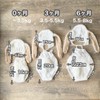 [NANA's shop] Rabbit Ears Hat and Knitting Pattern Overalls, Newborn