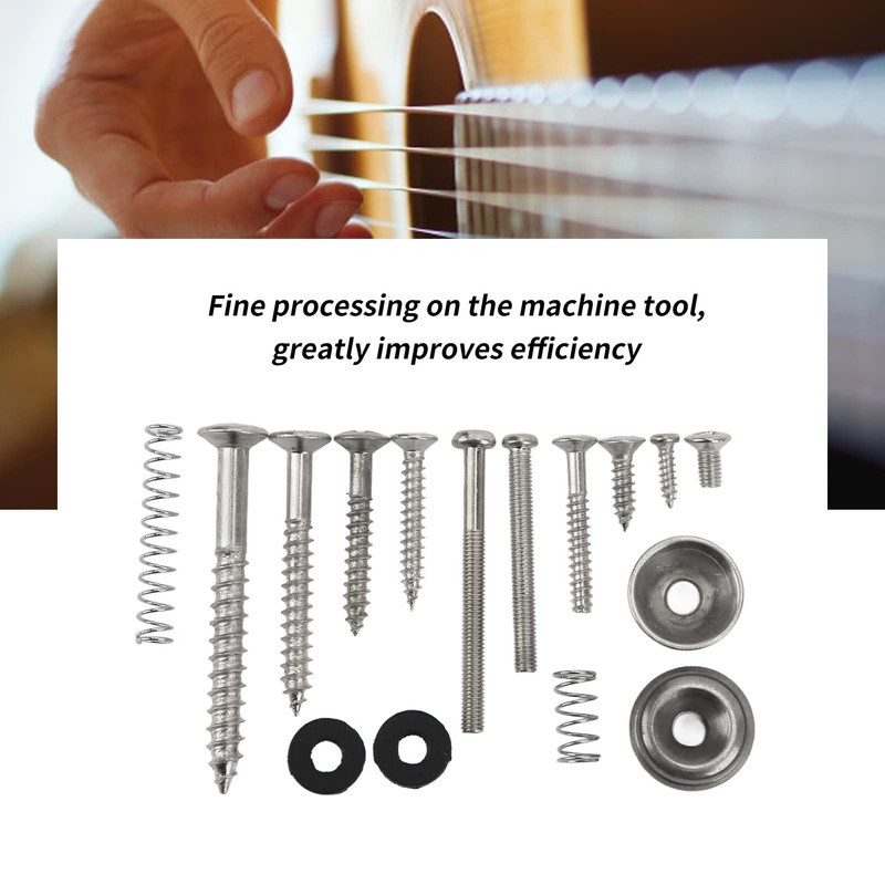 Electric Guitar Screw Kit, Guitar Mounting Screws Assortment Box Repair