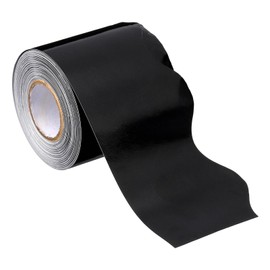 PATIKIL 2.24" x 49.2Ft Bulletin Board Border,Scalloped Trim Strips Wall Decor for Locker Classroom Cork Poster Black Board White Chalkboard, Black