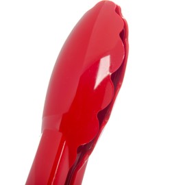 Carlisle FoodService Products Carly Salad Tong, 12" Utility Tong, Red, 1 Pack