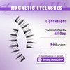 Premium Magnetic Eyelashes Set - 2 Pairs with Applicator |