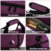 BECOJADDE Gym Bag for Women Men with Shoe Compartment &