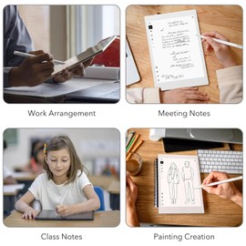 Replacement Stylus Tips, 20 Pieces Replacement Touch Stylus Tips, Touch Stylus Pen Tips Kit, Replacement Tips, with Tweezers, for Remarkable 1 Remarkable 2 (White + Black)