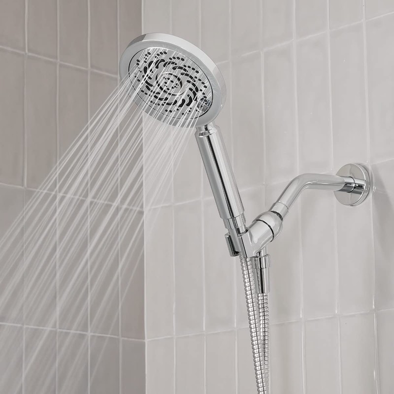 Neo Exhilaration VSR-5000-E2 5-Setting Polished Chrome Low Flow Handheld Shower