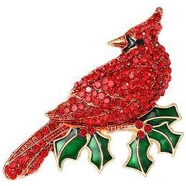 Retro Crystal Bird Brooches for Women Men Vintage Animal Brooch Pins Crystal Animal Birds Brooch Clothing Suit Accessories Jewellery Gifts, Metal