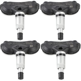 SCITOO 315MHz Tire Pressure Monitoring System (TPMS) Sensors Replacement For 2006-2017 For Toyota For Sequoia,2006-2017 For Toyota For Sienna,2006-2017 For Toyota For Tundra Pack Of 4