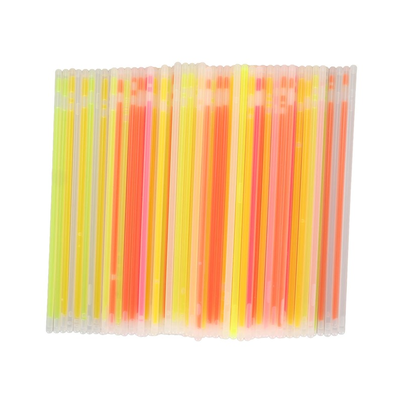 100PCS Glow Sticks Safe Waterproof Light Sticks Glow in The