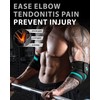 kcross Elbow Wraps for Weightlifting, 47" Strengthening support Elbow Sleeve