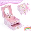 Anyiner Jewellery Box with Music Box, Children's Jewellery Box, Music