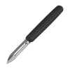 Vogue Vegetable Peeler, Black, Double Sided Stainless Steel Blade, Nylon