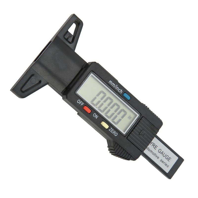 Digital Tread Depth Gauge 0 to 25mm Range LCD Display