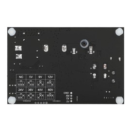 DROK CNC DC Buck Converter with Meter, 6-70V to 0-60V 10A 600W, DC 5V 9V 12V 24V 36V 48V 60V Fixed Output Voltage, Adjustable Power Supply Voltage Regulator Step Down Module