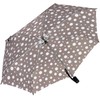 Knirps Slim Duomatic Dots Pocket Umbrella, taupe