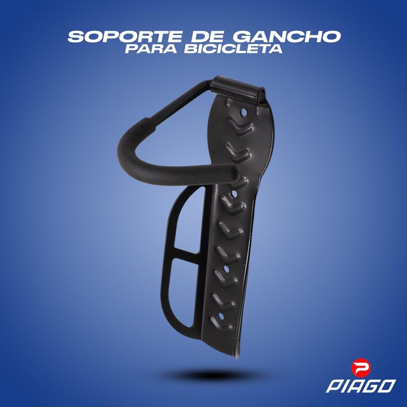 Soporte de Gancho de Acero para Colgar Bicicleta en la