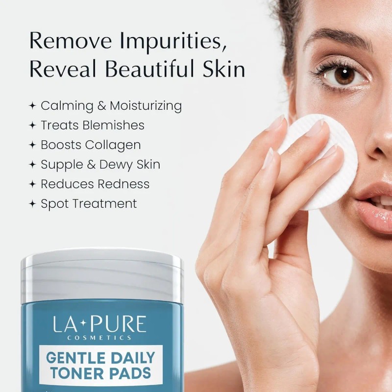 La Pure Cosmetics - Almohadillas Faciales De Tóner Coreano