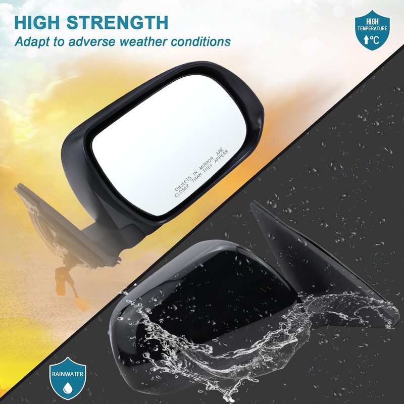 Lqito Right Passenger Side Mirror Compatible With 2008 2009 2010