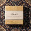 ottoman Travertine Soap Dish Decorative Stone 10 x 10 cm
