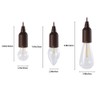 LED Pull Cord Light Bulb Portable Hanging Lantern Battery Operated