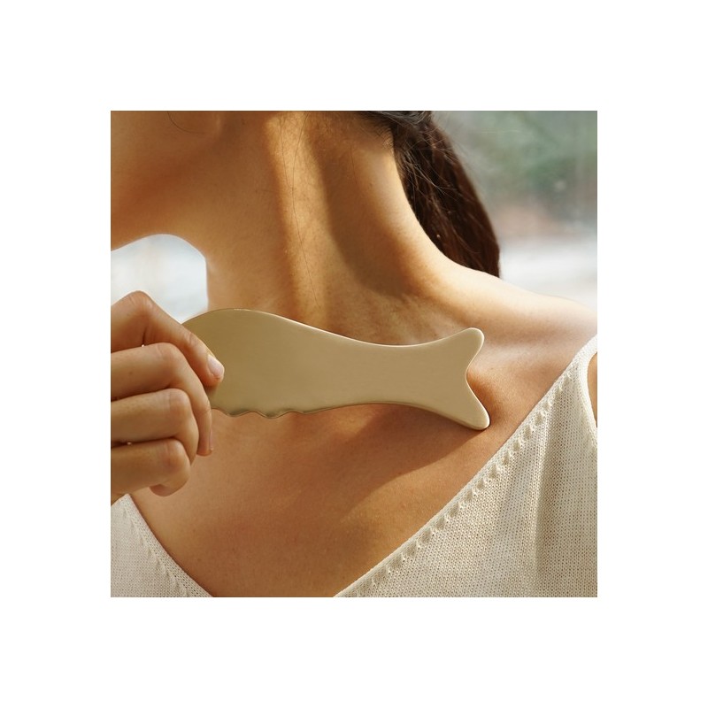 Notdam Bangjja Yugi Fish Gua Sha Massager / 놋담 방짜유기