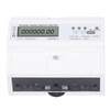 3 Phase 4 Wire Electronic Energy Meter 35mm DIN Rail