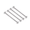 4Pcs RC Car Drive Shaft, T Power Metal Front Rear