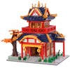 Geniteen Chinese Architecture Building Blocks Set, Chinese Ancient Architecture Model