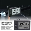Electric Bike LCD Display Meter, 24V 36V 48V E Bike