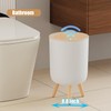 Yatmung Bathroom Trash Can Automatic Touchless - Smart Garbage Can