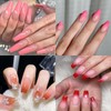 Nail Pigment Powder Set, 16 Colors Gradient Nail Glitter Powder,