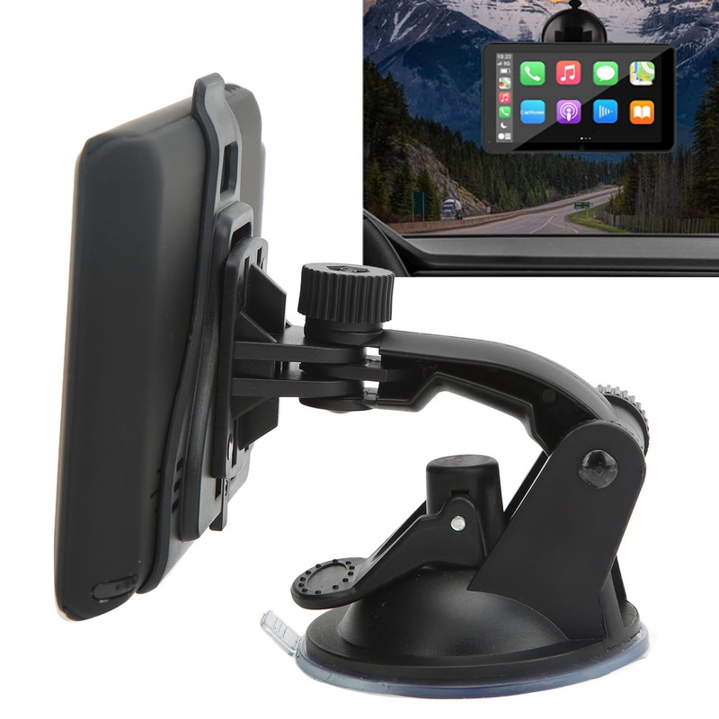 5in GPS Navigator Capacitive Screen Voice Broadcast FM Transmitter Universal