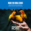 Penn-Plax Bird Life Two Flower Mirror with Bell - Interactive