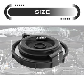 Brake Master Cylinder Cap,Brake Fluid Cap Replacement OEM#46662-SLE-J01,46662-SDC-A02,Brake Fluid Reservoir Cap Compatible with Honda Fit EV Accord Hybrid S2000 Car Accessories