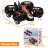 Niulife Friction Power Car Toys Set for Boys, Push and