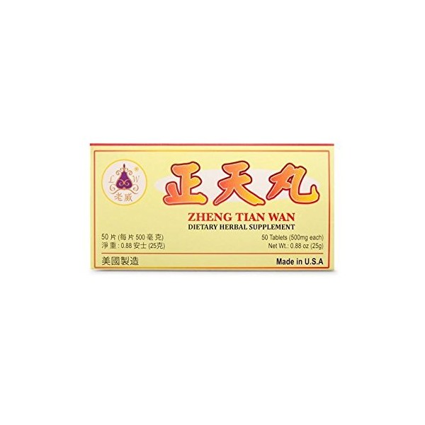 Natural Flow Combo :: Zheng Tian Wan :: Herbal Supplement for Circulatory System and Migraines :: Made in USA