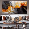 Canvas Wall-Art Black and White - Large Abstract Wall Art