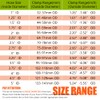 BOTTEN 4 Pack 1.75" Stainless Steel T-Bolt Hose Clamps -