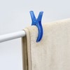 Towa Sangyo Neosul Double Spring Pinch for Veranda, White/Blue, Approx.